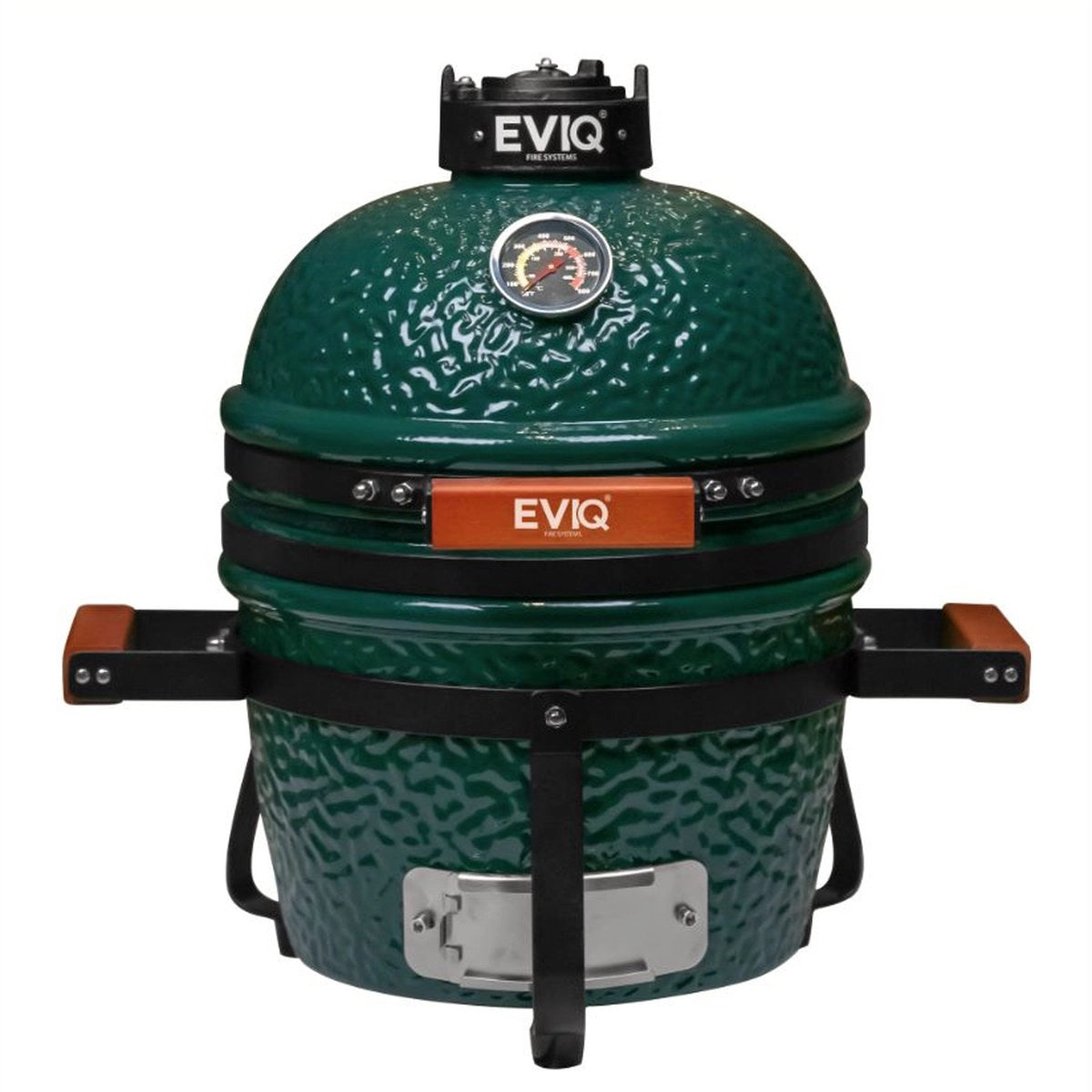 EVIQ Grillmaster Kamado 13 inch keramische barbecue groen