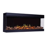 f-Fair Fires Tru Vizion Solutions True Flame 1500 3DX LCD Driezijdig Elektrische Sfeerhaard