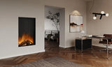 f-British Fires New Forest Knightwood Flat wall Elektrische Sfeerhaard