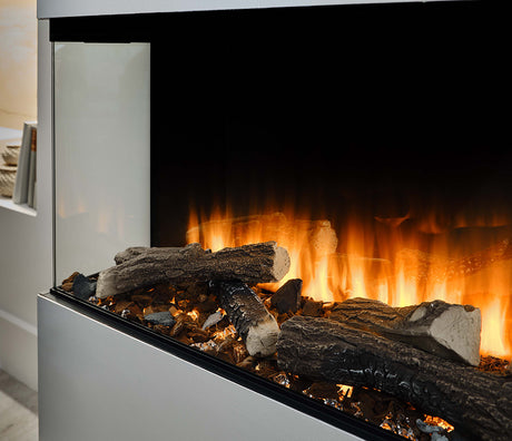 f-British Fires New Forest View Orange Detail Downlights On