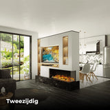 f-Charlton & Jenrick i-1250e Deep  hoek Elektrische Sfeerhaard