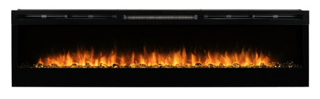 f-Dimplex Prism 74 Front Orange Elektrische Sfeerhaard 