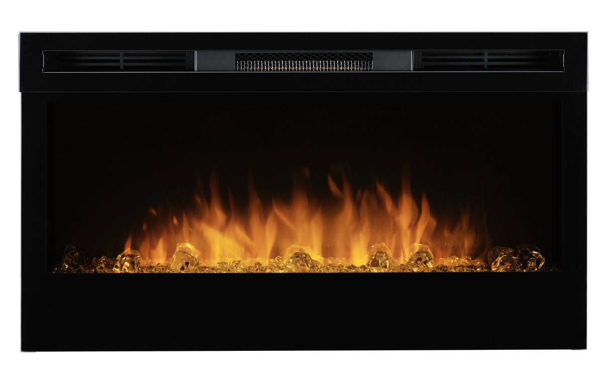 f-Dimplex Prism34 Right Oranje Elektrische Sfeerhaard