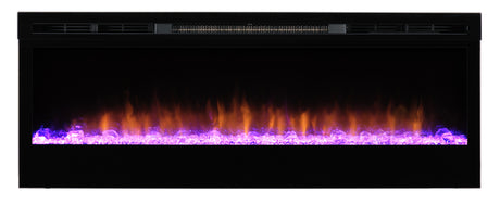 f-Dimplex Prism 50 Front Purple Elektrische Sfeerhaard