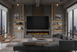 f- Dimplex Ignite Evolve 50, 60, 74, 100 Wand Elektrische Sfeerhaard