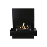 f-Xaralyn Quero Bio-Ethanol Wandhaard Zwarte Poedercoating