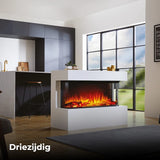 f-Charlton & Jenrick i-1000e Deep  3-zijdig Elektrische Sfeerhaard