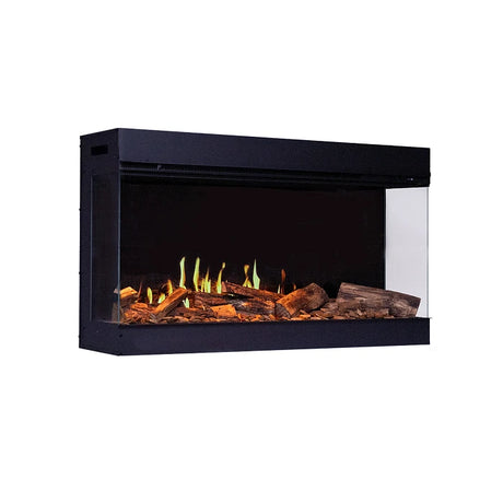 f-Fair Fires Tru Vizion Solutions True Flame 1000 3DX LCD Side Elektrische Sfeerhaard